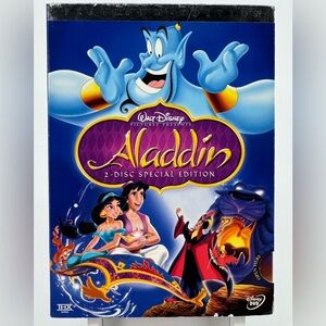 Aladdin 2-Disc Platinum Edition on DVD with Slipcover